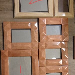 Wood Picture Frame Set